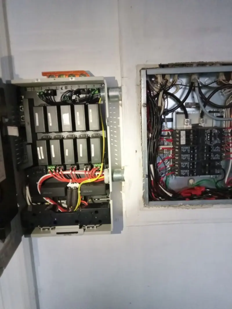 Electrical panel upgrade completed for Electrical Inspection in Kennesaw State University